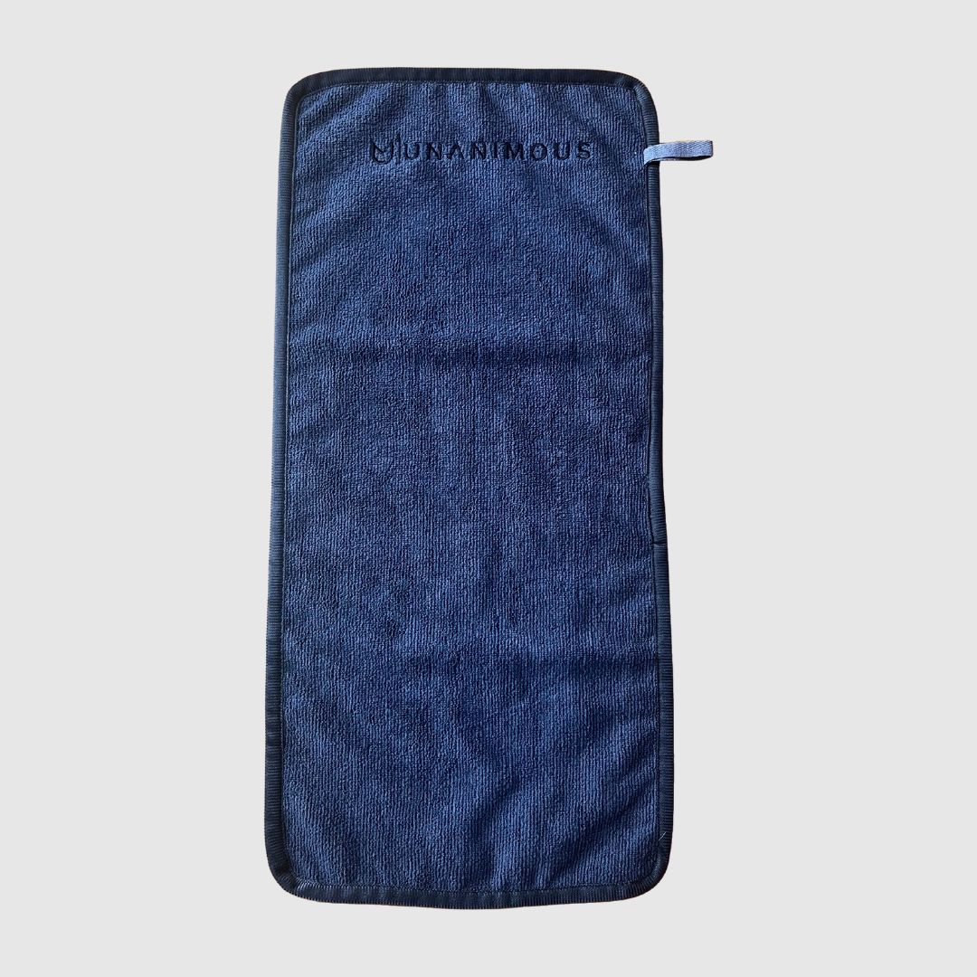 Gym Towel Microfiber dark grey 45x90cm
