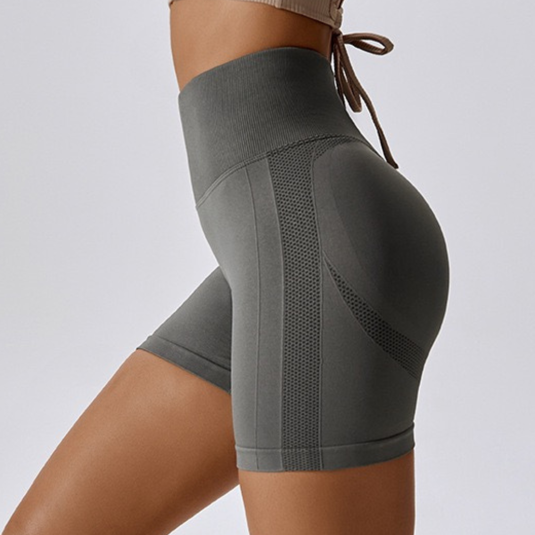 Scrunch Shorts Dark Grey