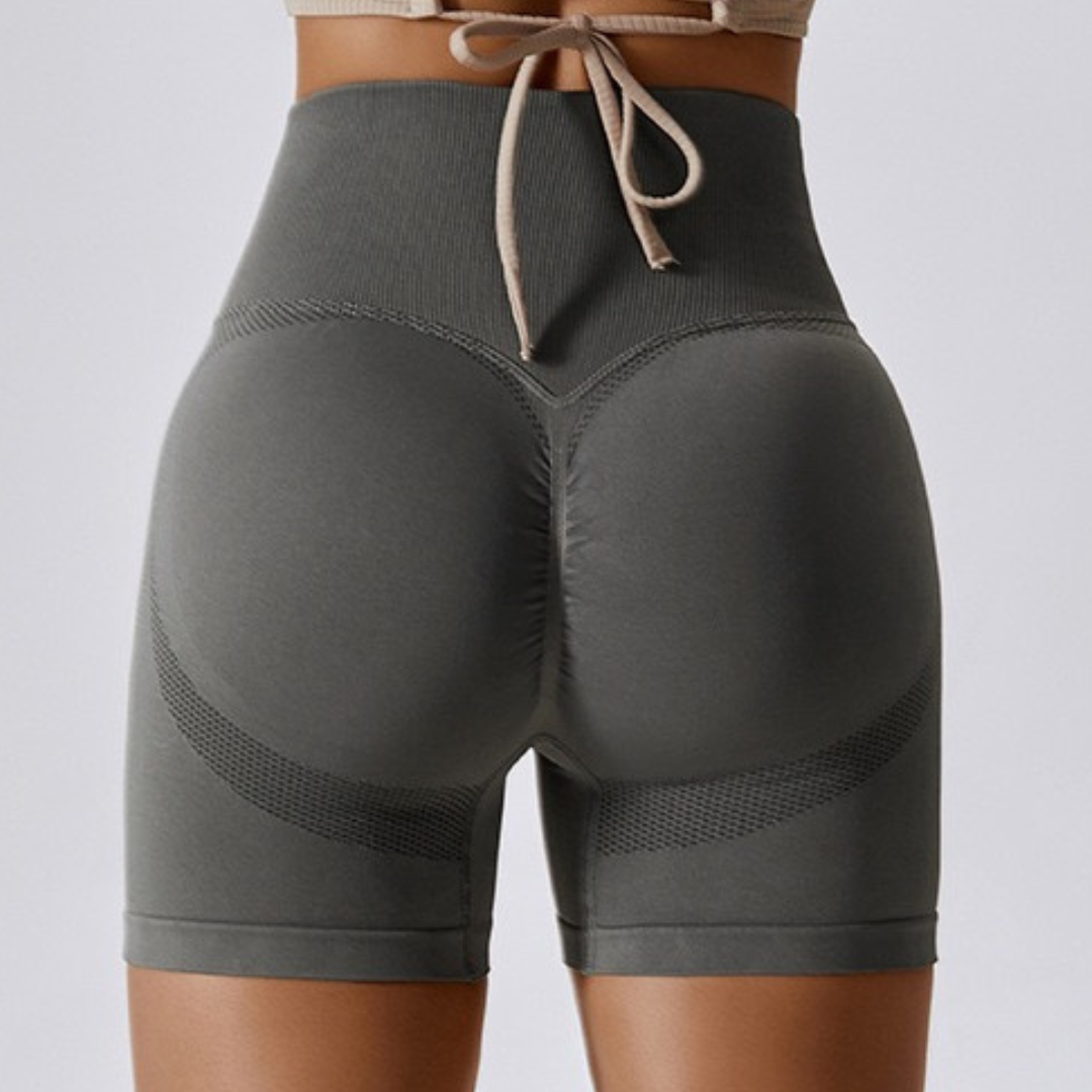 Scrunch Shorts Dark Grey