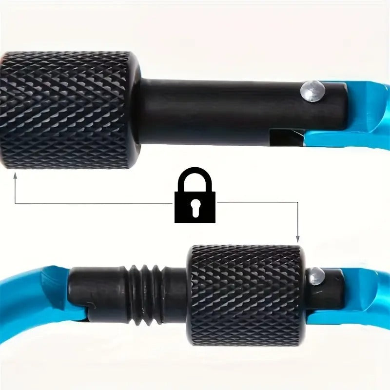 Dreh-Karabiner 8 cm – Bunt