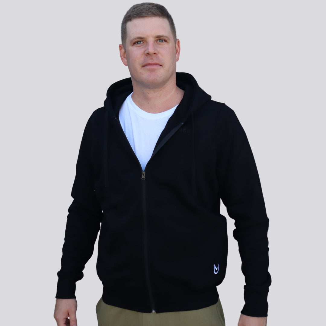 Unisex zip hoodie