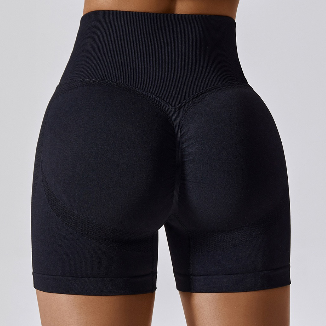 Scrunch Shorts Black