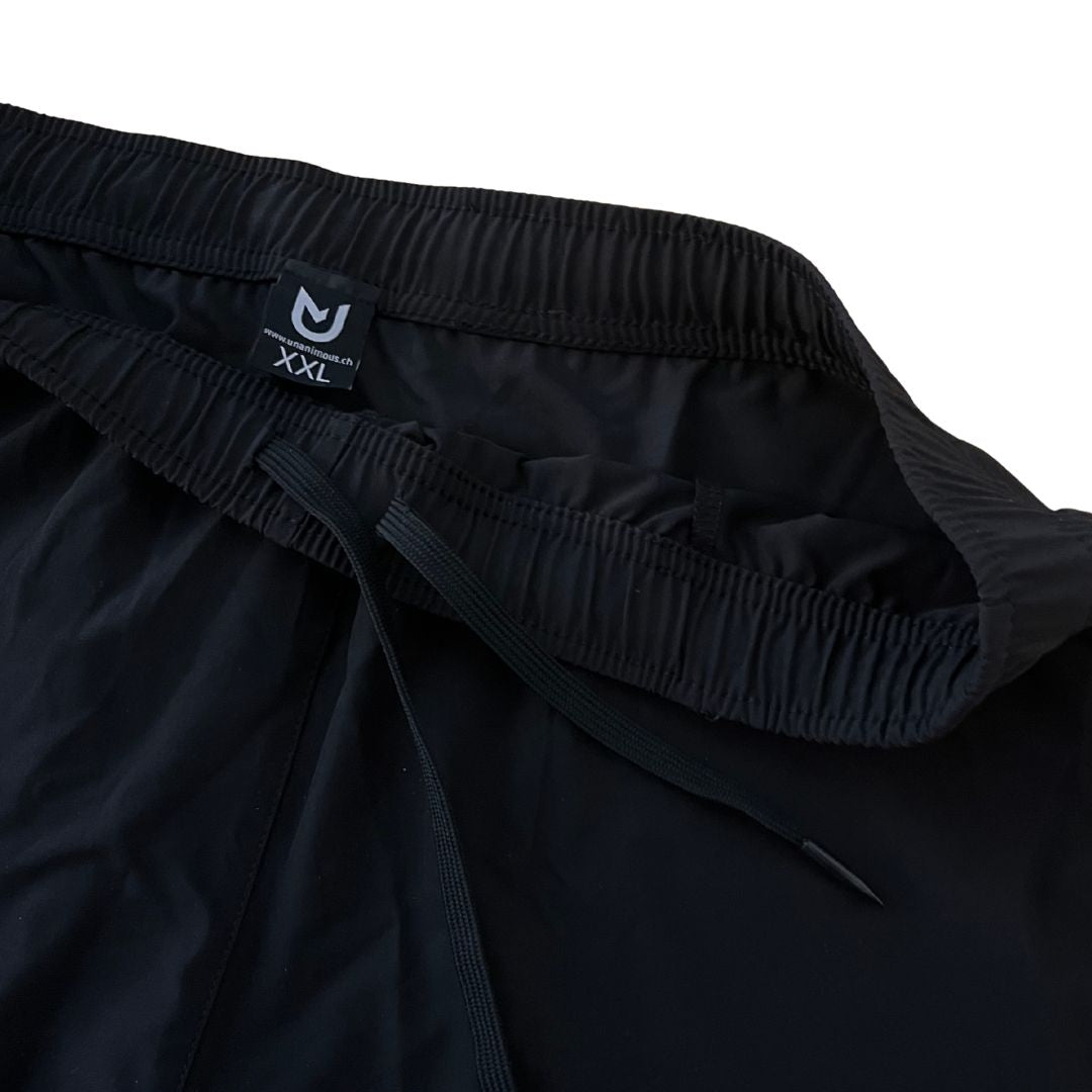 Essential Men Zip Shorts Black