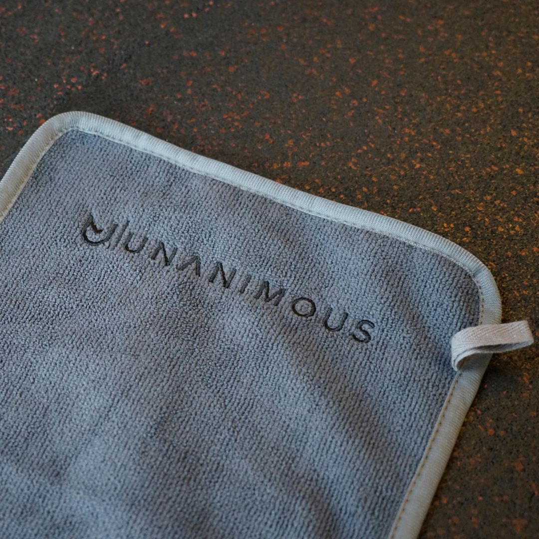 Gym Towel Microfiber dark grey 45x90cm