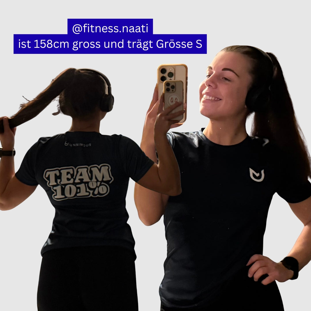 TEAM 101% – Women Training T-Shirt