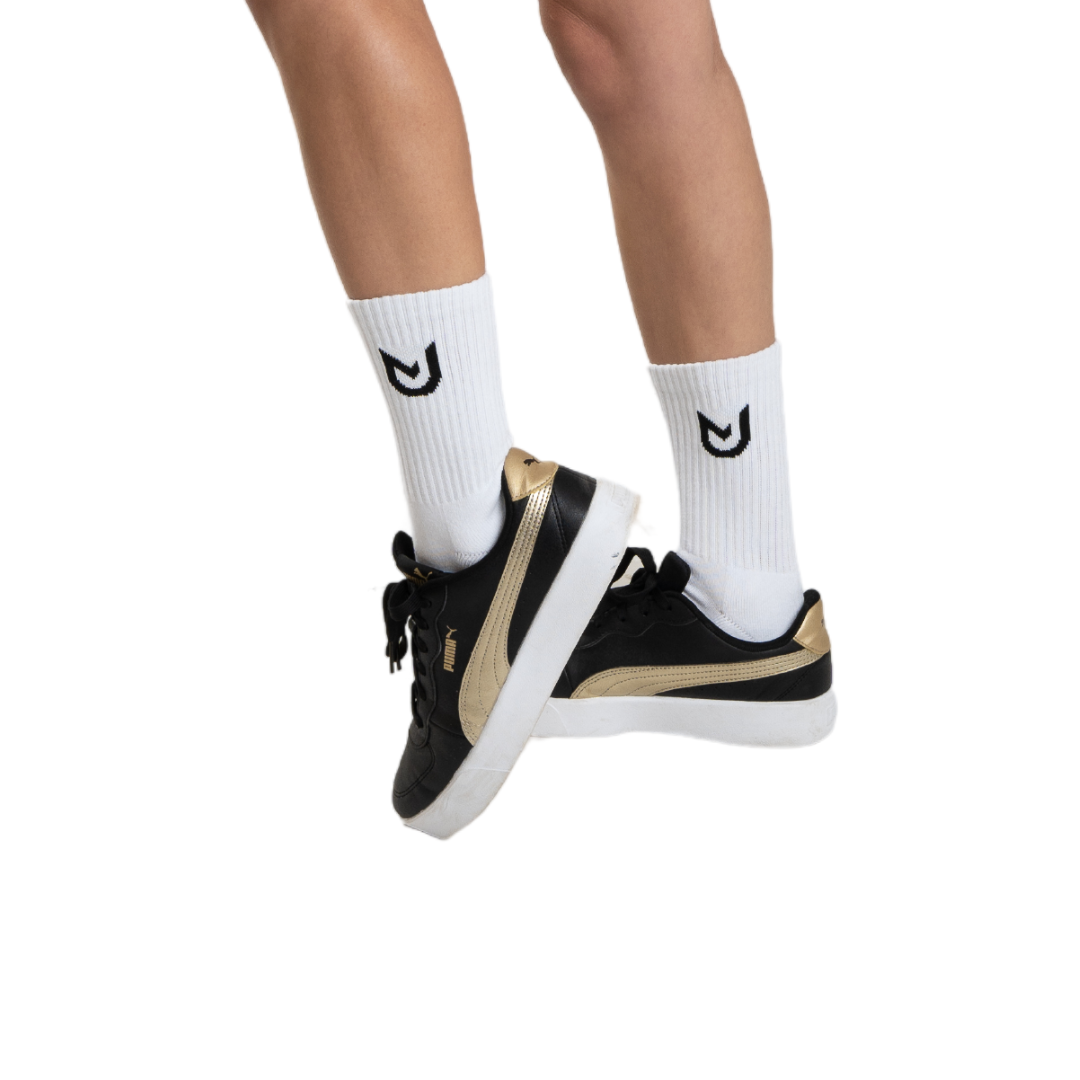 Chaussettes performance basiques blanches