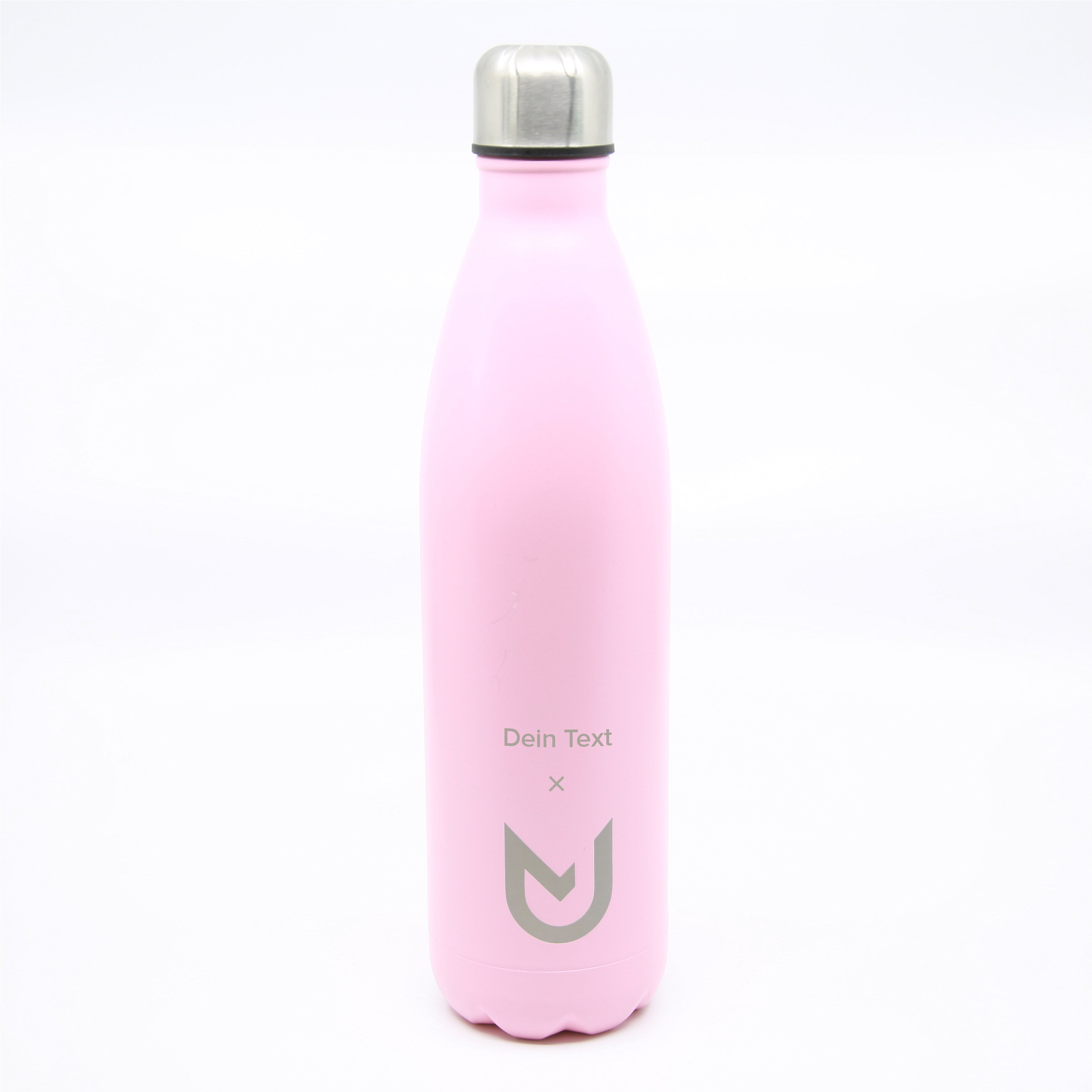 Drinking bottle personalized text on the front (9 characters)