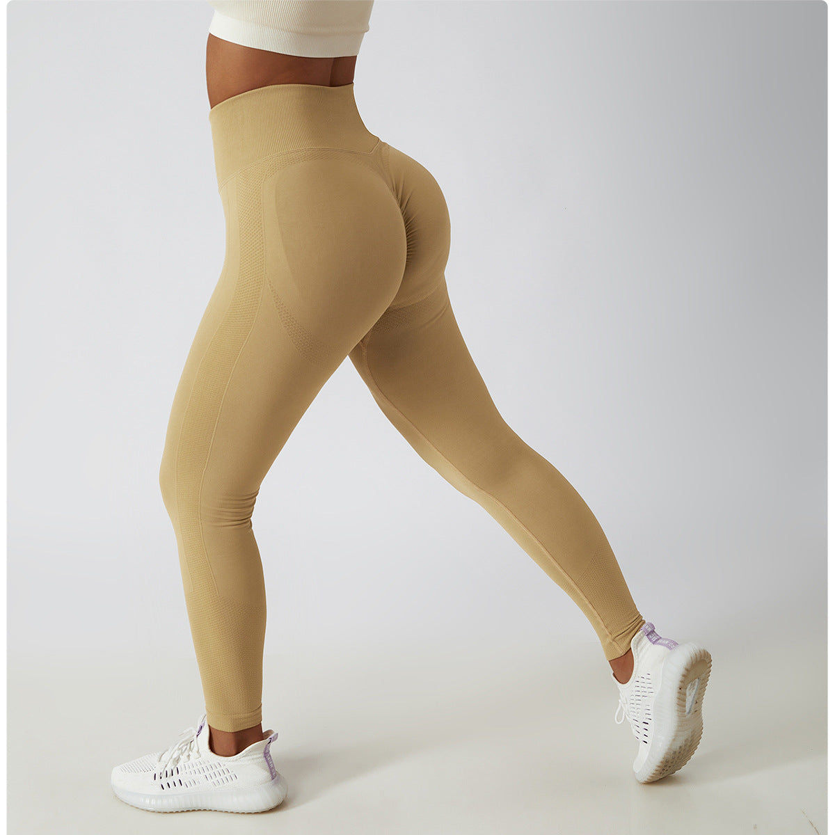 Scrunch leggings khaki